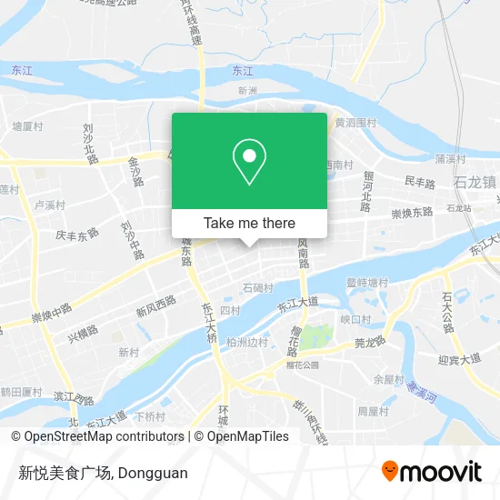 新悦美食广场 map