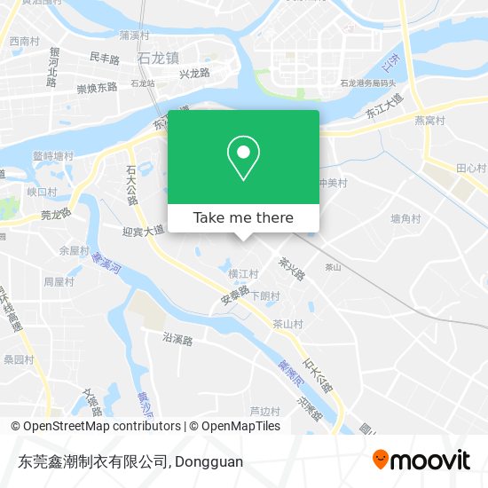 东莞鑫潮制衣有限公司 map