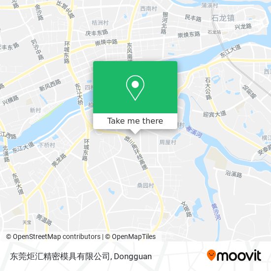 东莞炬汇精密模具有限公司 map