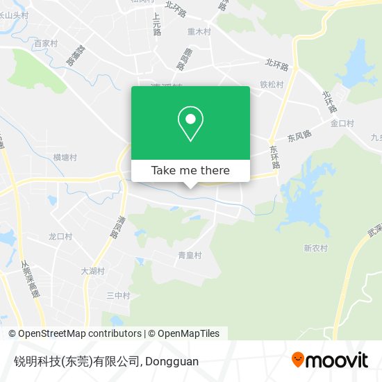 锐明科技(东莞)有限公司 map