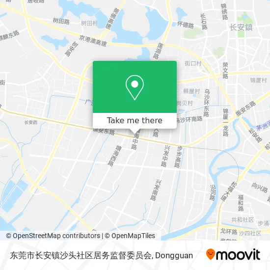 东莞市长安镇沙头社区居务监督委员会 map