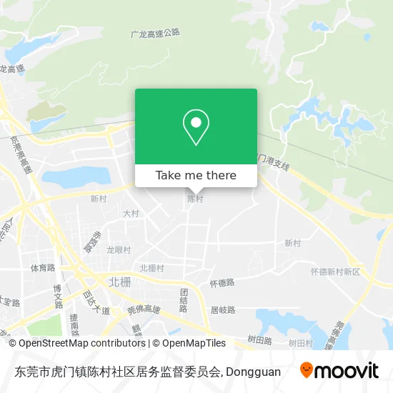 东莞市虎门镇陈村社区居务监督委员会 map