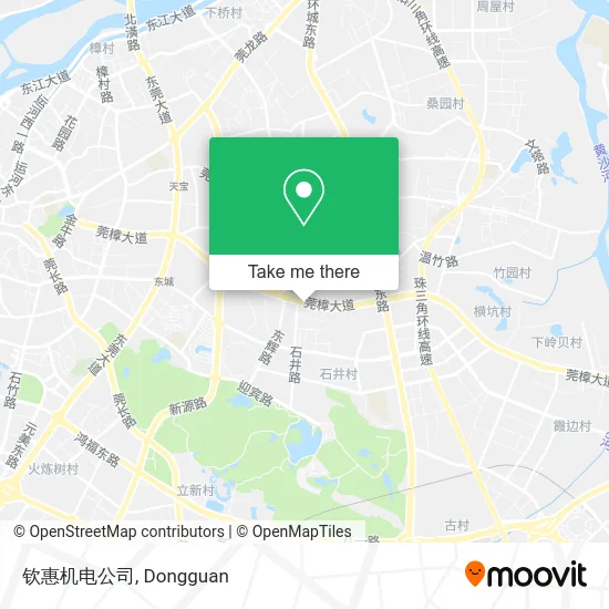 钦惠机电公司 map