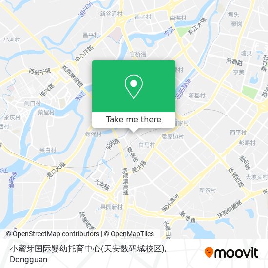 小蜜芽国际婴幼托育中心(天安数码城校区) map