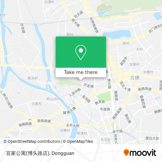 宜家公寓(博头路店) map