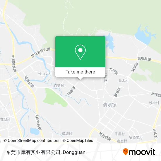 东莞市库有实业有限公司 map