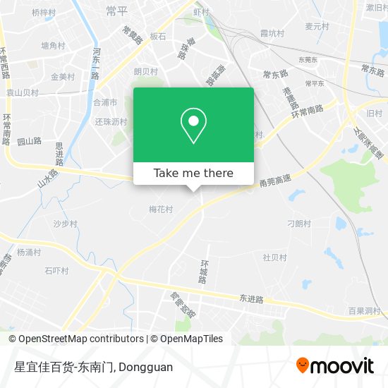 星宜佳百货-东南门 map