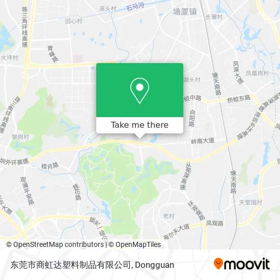 东莞市商虹达塑料制品有限公司 map