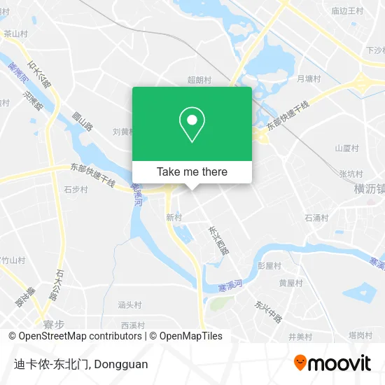 迪卡侬-东北门 map