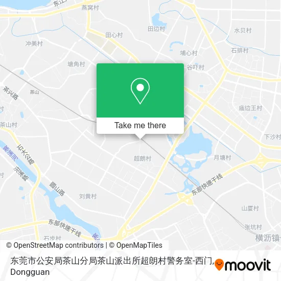 东莞市公安局茶山分局茶山派出所超朗村警务室-西门 map