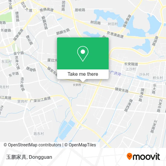 玉鹏家具 map