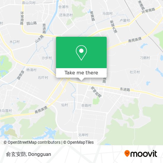 俞玄安防 map