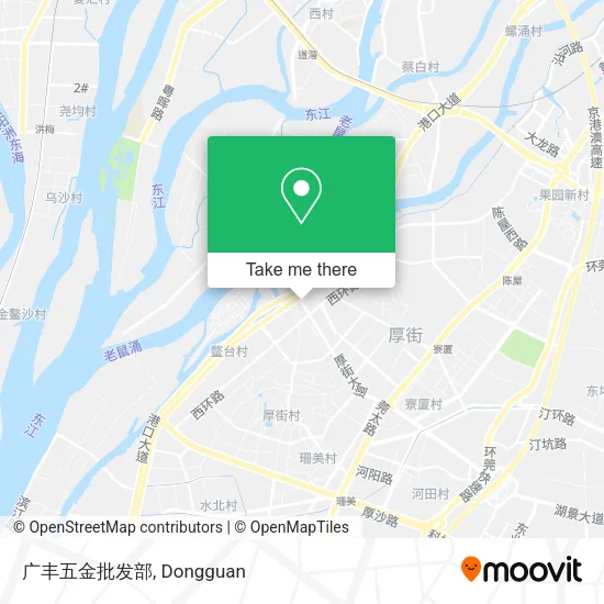 广丰五金批发部 map
