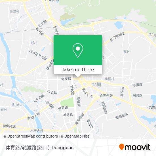 体育路/轮渡路(路口) map