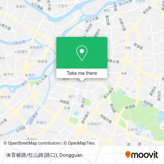 体育横路/红山路(路口) map