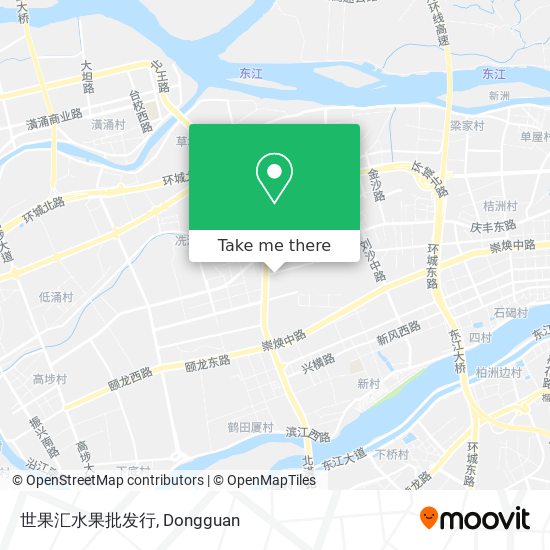 世果汇水果批发行 map