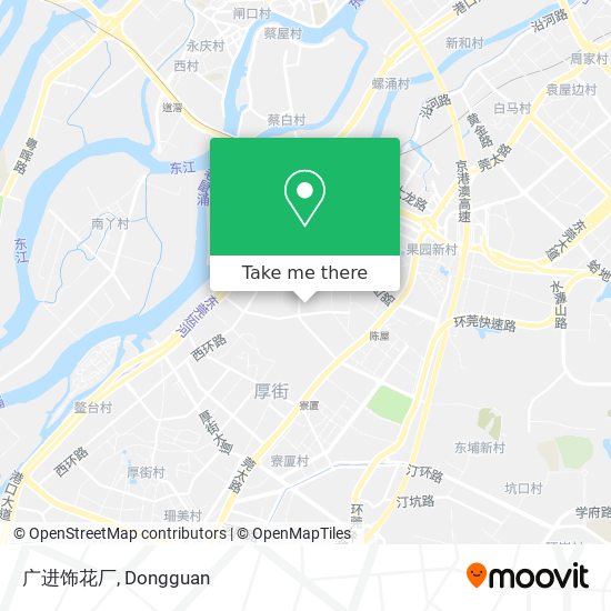 广进饰花厂 map
