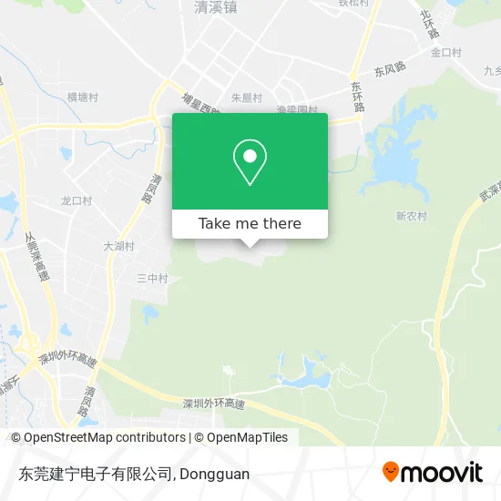 东莞建宁电子有限公司 map