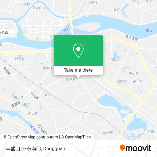 丰盛山庄-东南门 map