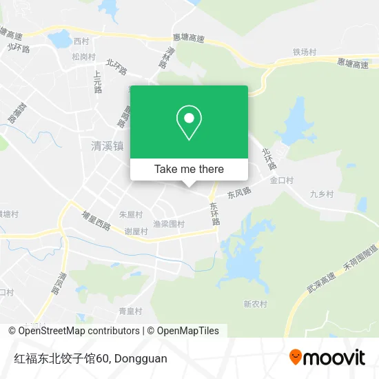 红福东北饺子馆60 map