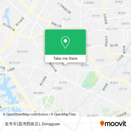 老爷车(荔湾西路店) map