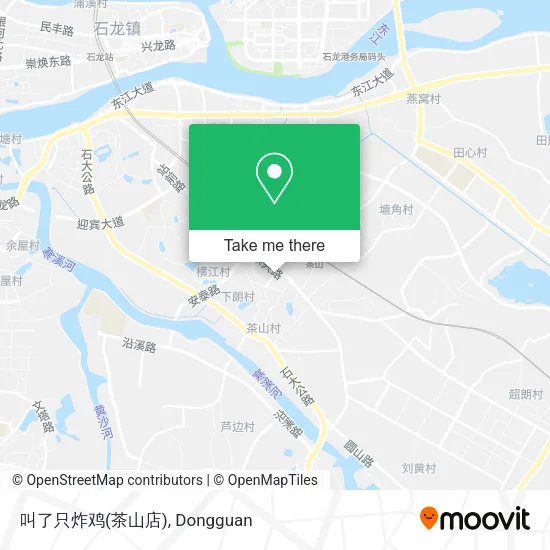叫了只炸鸡(茶山店) map