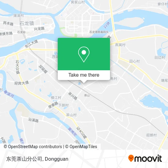东莞茶山分公司 map