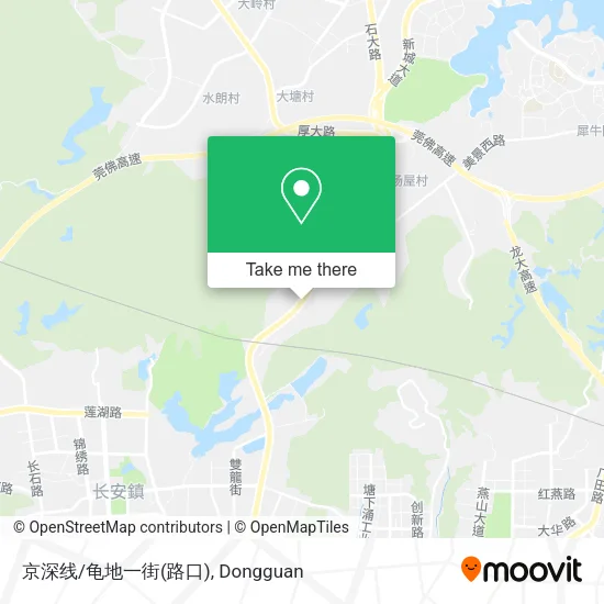 京深线/龟地一街(路口) map