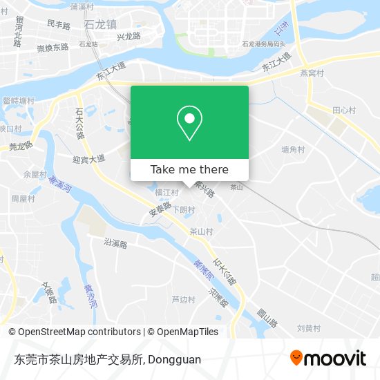 东莞市茶山房地产交易所 map