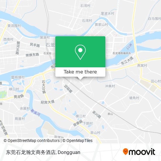 东莞石龙瀚文商务酒店 map