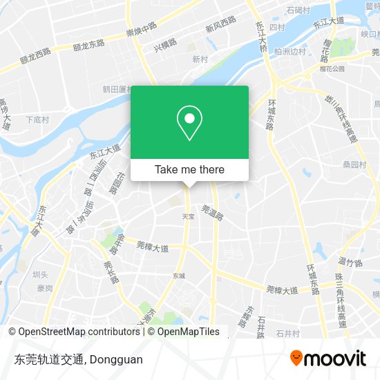 东莞轨道交通 map