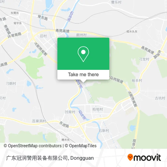广东冠润警用装备有限公司 map