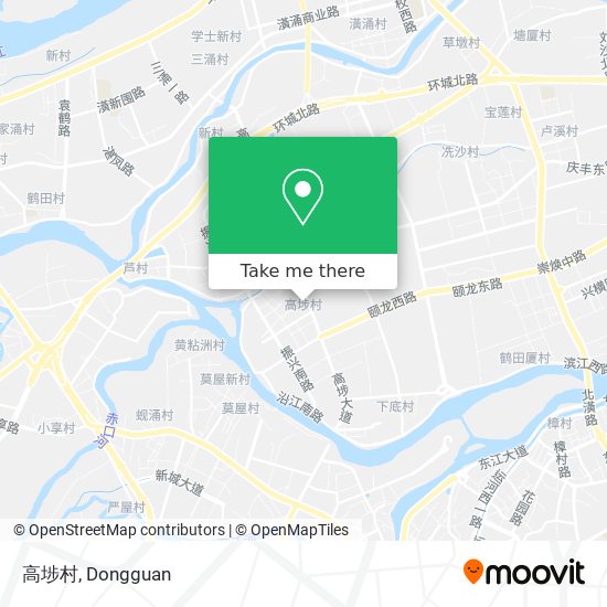 高埗村 map
