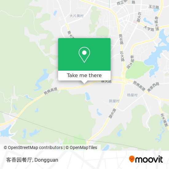 客香园餐厅 map