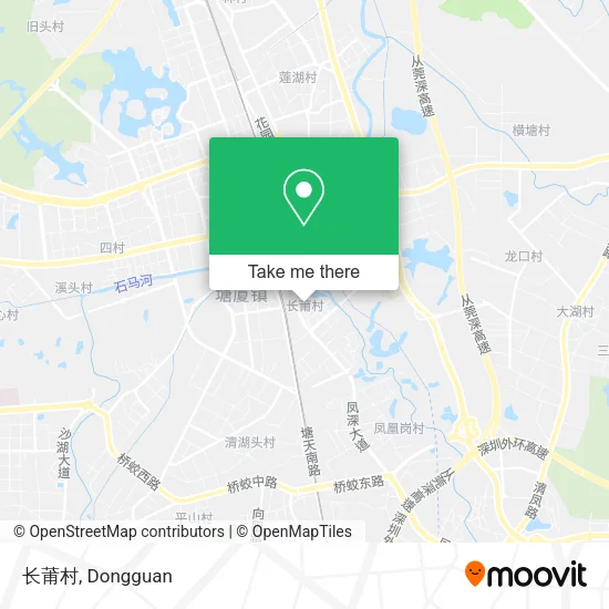 长莆村 map