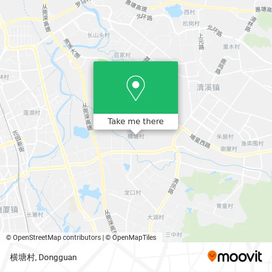 横塘村 map