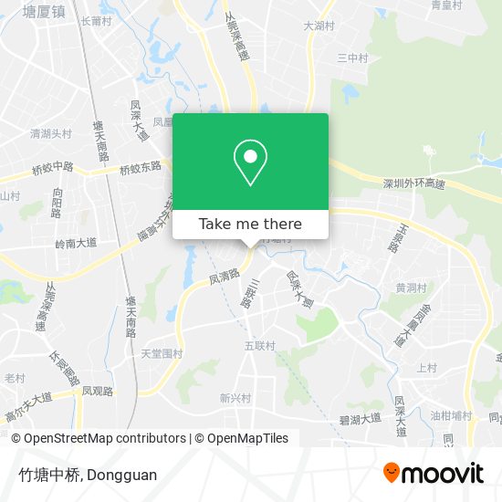 竹塘中桥 map