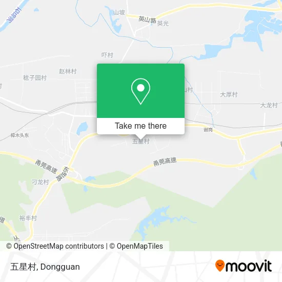 五星村 map