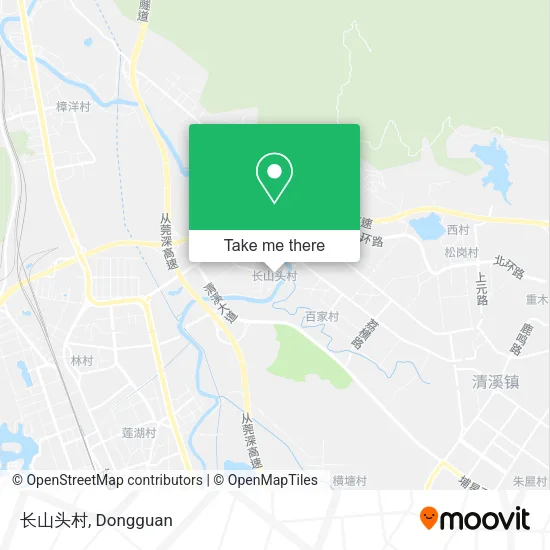 长山头村 map