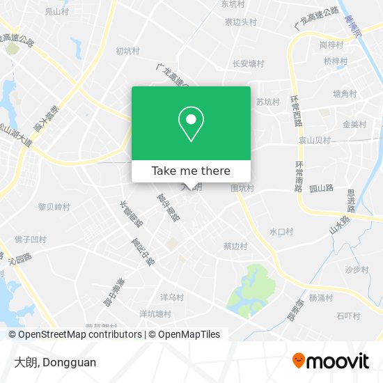大朗 map