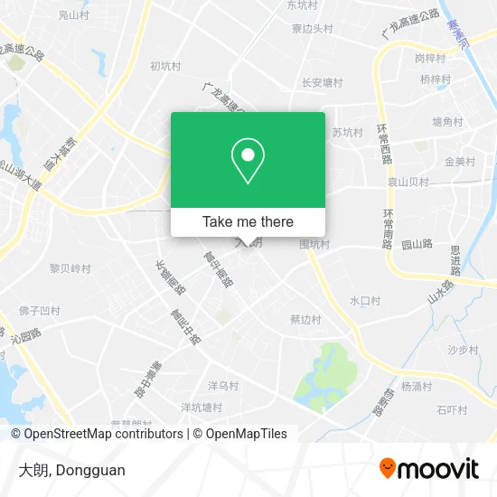 大朗 map