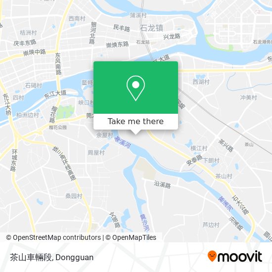 茶山車輛段 map