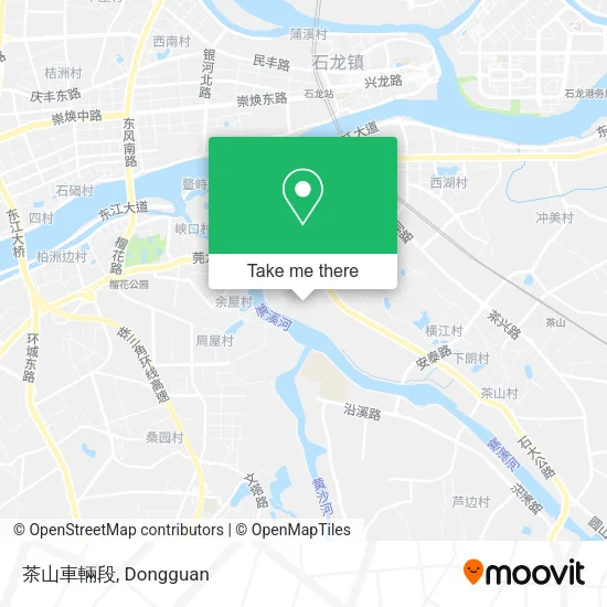茶山車輛段 map