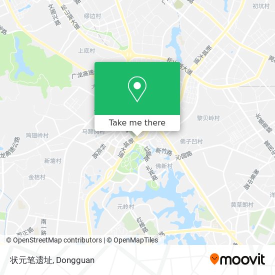 状元笔遗址 map