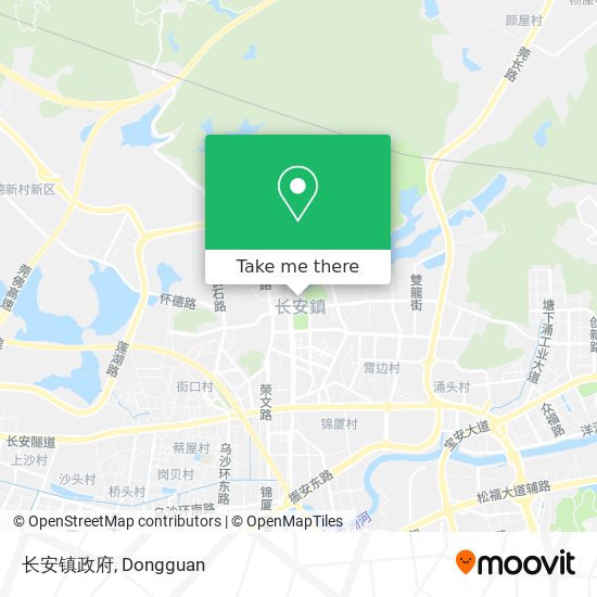 长安镇政府 map