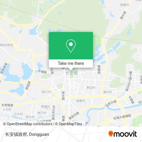 长安镇政府 map