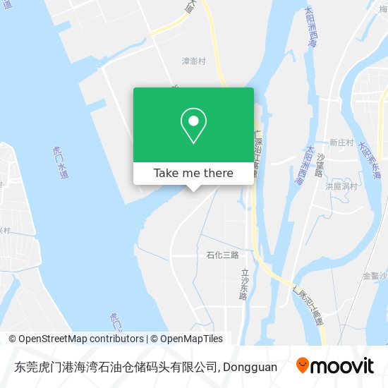 东莞虎门港海湾石油仓储码头有限公司 map