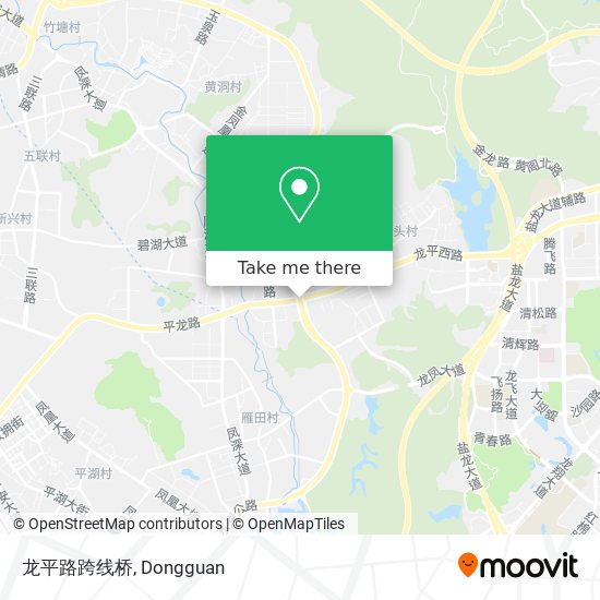 龙平路跨线桥 map