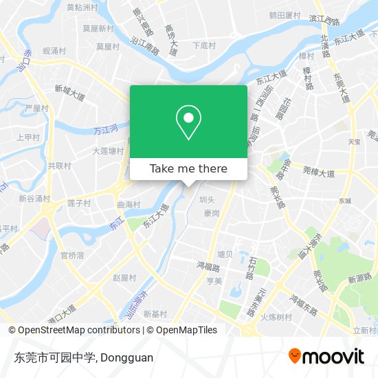 东莞市可园中学 map