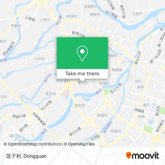 莲子村 map